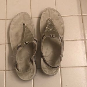 ed front row slippers open toe